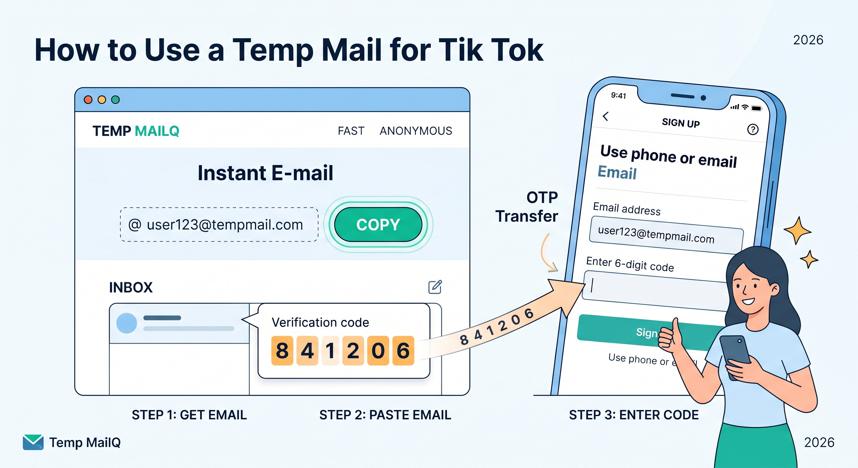 How to Use a Temp Mail for Tik Tok to Create Accounts Privately